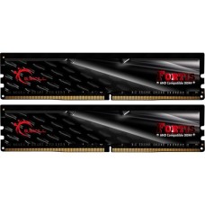 G.Skill DIMM 32 GB DDR4-2400 (2x 16 GB) Dual-Kit, Arbeitsspeicher(schwarz, F4-2400C15D-32GFT, FORTIS, INTEL XMP)