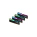 G.Skill DIMM 32 GB DDR4-3200 (4x 8 GB) Quad-Kit, Arbeitsspeicher(schwarz, F4-3200C16Q-32GTZRX, Trident Z RGB, INTEL XMP)