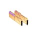 G.Skill DIMM 32 GB DDR4-3600 (2x 16 GB) Dual-Kit, Arbeitsspeicher(gold, F4-3600C14D-32GTRGA, Trident Z Royal, INTEL XMP)
