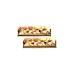 G.Skill DIMM 32 GB DDR4-3600 (2x 16 GB) Dual-Kit, Arbeitsspeicher(gold, F4-3600C14D-32GTEGA, Trident Z Royal Elite, INTEL XMP)
