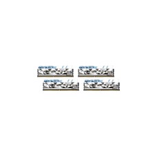 G.Skill DIMM 32 GB DDR4-3600 (4x 8 GB) Quad-Kit, Arbeitsspeicher(silber (glänzend), F4-3600C16Q-32GTESC, Trident Z Royal Elite, INTEL XMP)