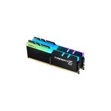 G.Skill DIMM 32 GB DDR4-4000 (2x 16 GB) Dual-Kit, Arbeitsspeicher(schwarz, F4-4000C18D-32GTZR, Trident Z RGB, INTEL XMP)