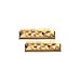 G.Skill DIMM 32 GB DDR4-4000 (2x 16 GB) Dual-Kit, Arbeitsspeicher(gold, F4-4000C18D-32GTEG, Royal Elite G, INTEL XMP)