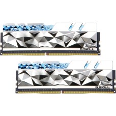 G.Skill DIMM 32 GB DDR4-4800 (2x 16 GB) Dual-Kit, Arbeitsspeicher(silber, F4-4800C20D-32GTES, Trident Z Royal Elite, INTEL XMP)