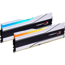 G.Skill DIMM 32 GB DDR5-6400 (2x 16 GB) Dual-Kit, Arbeitsspeicher(weiß, F5-6400J3239G16GX2-TZ5NRW, Trident Z5 NEO RGB, AMD EXPO)
