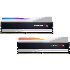 G.Skill DIMM 32 GB DDR5-7600 (2x 16 GB) Dual-Kit, Arbeitsspeicher(silber, F5-7600J3646G16GX2-TZ5RS, Trident Z5 RGB, INTEL XMP)