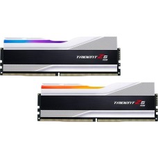 G.Skill DIMM 32 GB DDR5-8000 (2x 16 GB) Dual-Kit, Arbeitsspeicher(silber/schwarz, F5-8000J3848H16GX2-TZ5RS, Trident Z5 RGB, INTEL XMP)