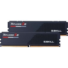 G.Skill DIMM 48 GB DDR5-6000 (2x 24 GB) Dual-Kit, Arbeitsspeicher(schwarz, F5-6000J4048F24GX2-RS5K, Ripjaws S5, INTEL XMP)