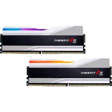 G.Skill DIMM 48 GB DDR5-8000 (2x 24 GB) Dual-Kit, Arbeitsspeicher(silber, F5-8000J4048F24GX2-TZ5RS, Trident Z5 RGB, INTEL XMP)