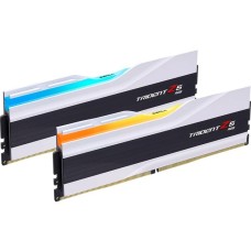 G.Skill DIMM 48 GB DDR5-8400 (2x 24 GB) Dual-Kit, Arbeitsspeicher(weiß, F5-8400J4052G24GX2-TZ5RW, Trident Z5 RGB, INTEL XMP)