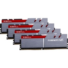 G.Skill DIMM 64 GB DDR4-3200 (4x 16 GB) Quad-Kit, Arbeitsspeicher(F4-3200C14Q-64GTZ, Trident Z, INTEL XMP)