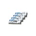 G.Skill DIMM 64 GB DDR4-3600 (4x 16 GB) Quad-Kit, Arbeitsspeicher(silber, F4-3600C16Q-64GTESC, Trident Z Royal Elite, INTEL XMP)