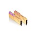 G.Skill DIMM 64 GB DDR4-4400 (2x 32 GB) Dual-Kit, Arbeitsspeicher(gold, F4-4400C19D-64GTRG, Trident Z Royal, INTEL XMP)