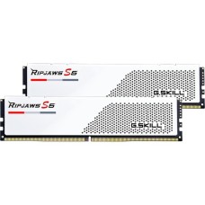 G.Skill DIMM 64 GB DDR5-5600 (2x 32 GB) Dual-Kit, Arbeitsspeicher(weiß, F5-5600J3636D32GX2-RS5W, Ripjaws S5, INTEL XMP)