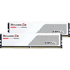 G.Skill DIMM 64 GB DDR5-5600 (2x 32 GB) Dual-Kit, Arbeitsspeicher(weiß, F5-5600J2834F32GX2-RS5W, Ripjaws S5, INTEL XMP)