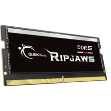 G.Skill SO-DIMM 32 GB DDR5-4800, Arbeitsspeicher(schwarz, F5-4800S3838A32GX1-RS, Ripjaws, INTEL XMP)