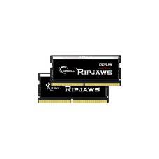 G.Skill SO-DIMM 32 GB DDR5-5600 (2x 16 GB) Dual-Kit, Arbeitsspeicher(schwarz, F5-5600S4040A16GX2-RS, Ripjaws, INTEL XMP)
