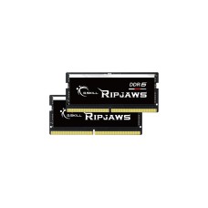 G.Skill SO-DIMM 64 GB DDR5-4800 (2x 32 GB) Dual-Kit, Arbeitsspeicher(schwarz, F5-4800S4039A32GX2-RS, Ripjaws)
