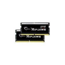 G.Skill SO-DIMM 64 GB DDR5-5600 (2x 32 GB) Dual-Kit, Arbeitsspeicher(schwarz, F5-5600S4040A32GX2-RS, Ripjaws, INTEL XMP)