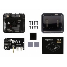 Gehäuse für Raspberry Pi 4 Argon One V2(schwarz, für Raspberry Pi 4 B)