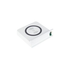 Good Connections Qi Wireless Charging Pad 15 Watt rechts, Ladeschale(weiß, für USB-Desktop-Schnellladestation PCA-D006W (rechte Seite))