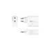Good Connections USB-Schnellladegerät 100 Watt, 3-Port(weiß, GaN-Technologie, PD 3.0, QC 4+)