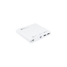 Good Connections USB-Schnellladestation, 120 Watt, 4-Port(weiß, GaN-Technologie, PD 3.0, QC 4+)