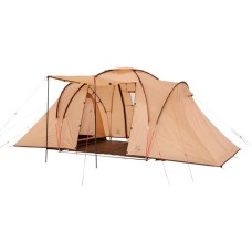 Grand Canyon Kuppelzelt ATLANTA 4, Mojave Desert(beige, mit 2 Tunnel-Schlafkabinen)