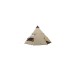 Grand Canyon Rundzelt BLACK FALLS 8, Mojave Desert, Ø 500cm(beige/braun)