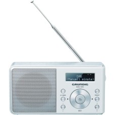 Grundig Music 6000wh, Radiowecker(weiß, FM, DAB+, RDS, Klinke)