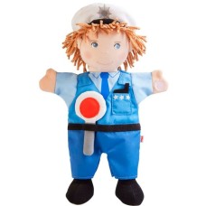 HABA Handpuppe Polizei, Spielfigur(27 cm)