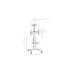 HAGOR BrackIT Stand Single, Standsystem(schwarz, Mobil)