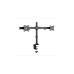 HAGOR HA Tablemount KB Dual, Monitorhalterung(schwarz)