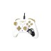 HORI Horipad Turbo (Zelda), Gamepad(weiß/gold, Nintendo Switch)