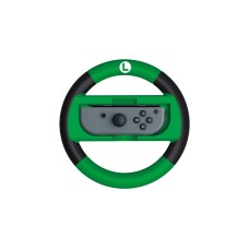 HORI Mario Kart 8 Deluxe Joy-Con Lenkrad Luigi, Halterung(grün/schwarz)