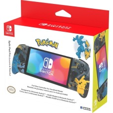 HORI Split Pad Pro (Pikachu & Lucario), Gamepad(blaugrau/gelb)