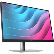 HP E24 G5, LED-Monitor(60.5 cm (23.8 Zoll), schwarz/silber, Full HD, IPS, DisplayPort, HDMI, USB-Hub, Pivot)