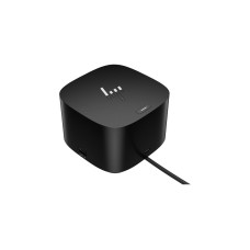 HP Thunderbolt Dock G4 120 W, Dockingstation(schwarz, 120 Watt, USB-C, DisplayPort, HDMI)