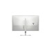 HP U32, LED-Monitor(80 cm (31.5 Zoll), silber/schwarz, UltraHD/4K, IPS, USB-C)