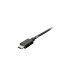 RJ-45 Buchse(schwarz, 10cm, Gigabit LAN 10/100/1.000 Mbit/s)