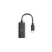 RJ-45 Buchse(schwarz, 10cm, Gigabit LAN 10/100/1.000 Mbit/s)