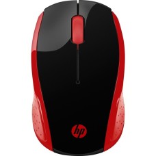 HP Wireless Maus 200(schwarz/rot)