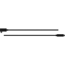 USB-C Stecker 90°(schwarz, 5 Meter, abgewinkelt)