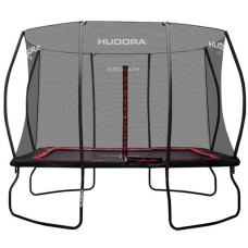 HUDORA 4Square Trampolin 215x305, Fitnessgerät(schwarz/rot)