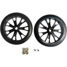 HUDORA Ersatzrollenset Crossover für BigWheel 205(schwarz, 2 Stück)