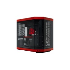 HYTE Y70 , Tower-Gehäuse(rot, Tempered Glass)