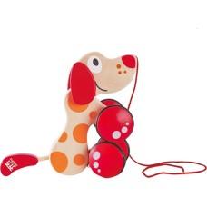 Hape Nachziehhund "Puppy", Geschicklichkeitsspiel