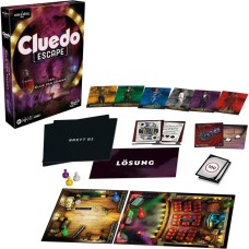 Hasbro Cluedo Escape Der Club der Magier, Gesellschaftsspiel