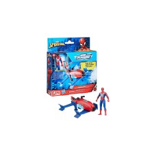 Hasbro Marvel Epic Hero Series Spider-Man Jet Splasher, Spielfigur(rot/blau)