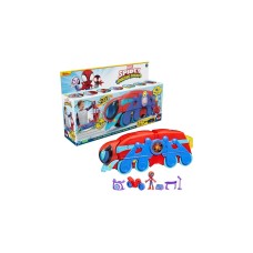 Hasbro Marvel Spidey and His Amazing Friends 2-in-1 Spider Raupe, Spielfahrzeug
